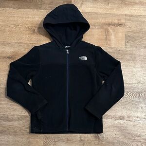 The North Face Kids Black Full-Zip Hoodie
